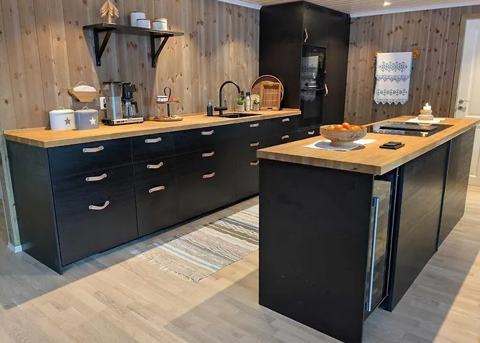 Luxury Mountain With Hot Tub And Views In Budal *