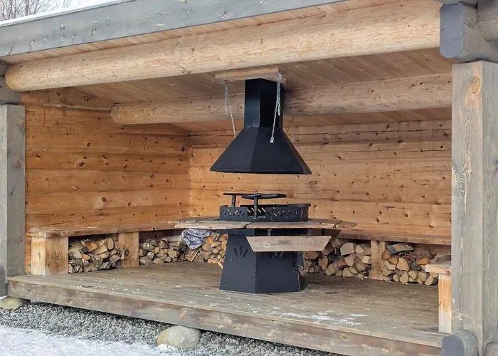 Luxury Mountain With Hot Tub And Views In Budal *