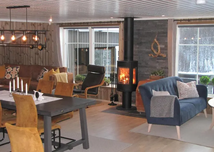 Luxury Mountain With Hot Tub And Views In Budal